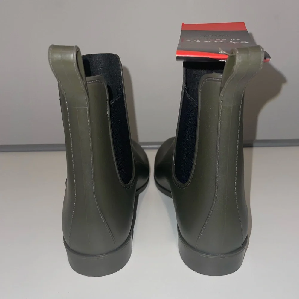 Waterproof Rubber Boots Size 9 NWT Short Rain Boots - Picture 11 of 16